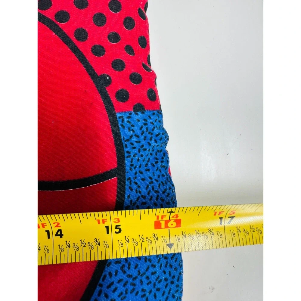 Vintage Space Jam Tunes‎ Squad Looney Jordan Multicolor Pillow Size 14.5